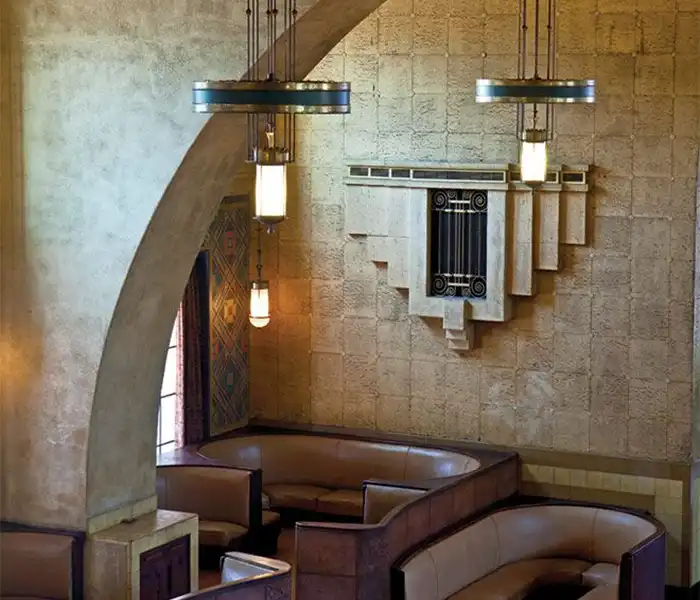 комната в стиле арт-деко